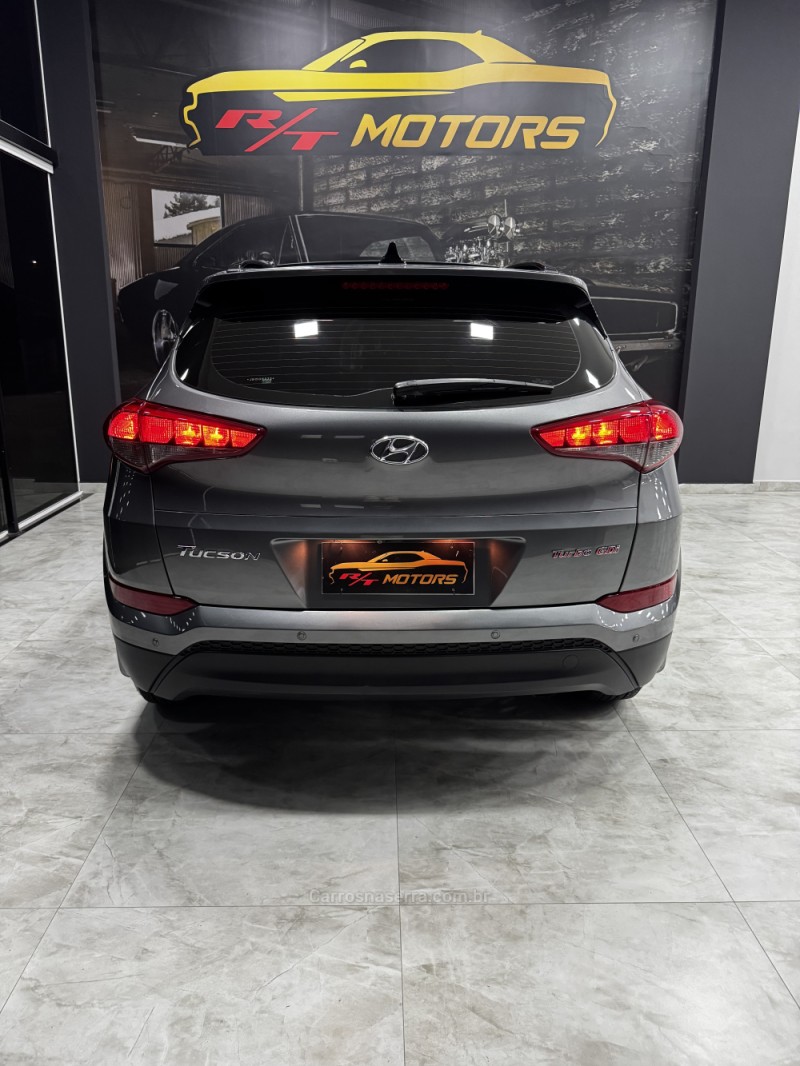 TUCSON 1.6 GLS TURBO GASOLINA 4P AUTOMÁTICO - 2018 - CAXIAS DO SUL