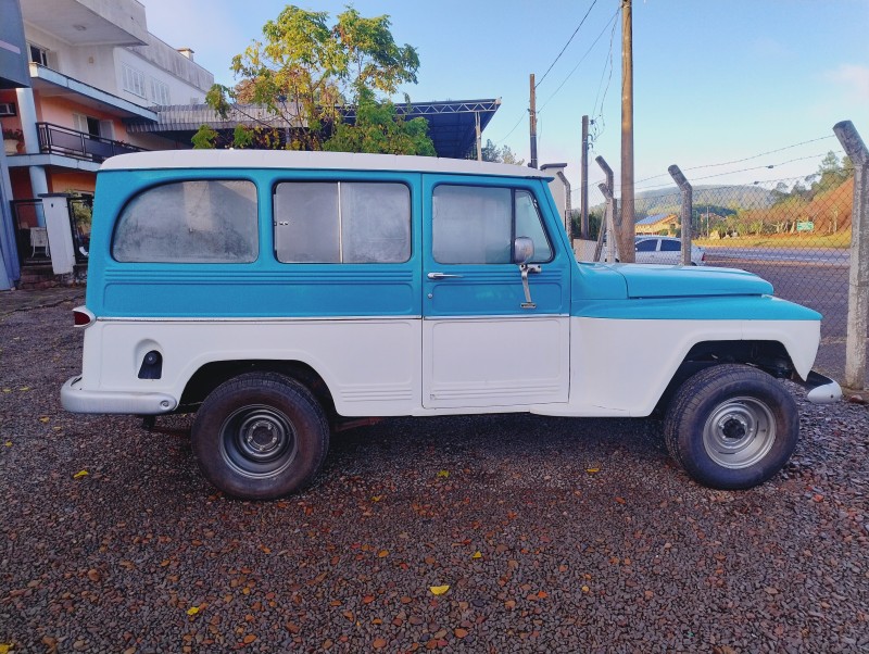 RURAL WILLYS  - 1971 - SãO SEBASTIãO DO CAí