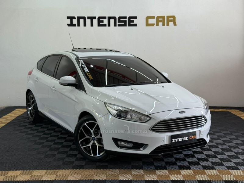 focus 2.0 titanium plus 16v flex 4p automatico 2016 novo hamburgo