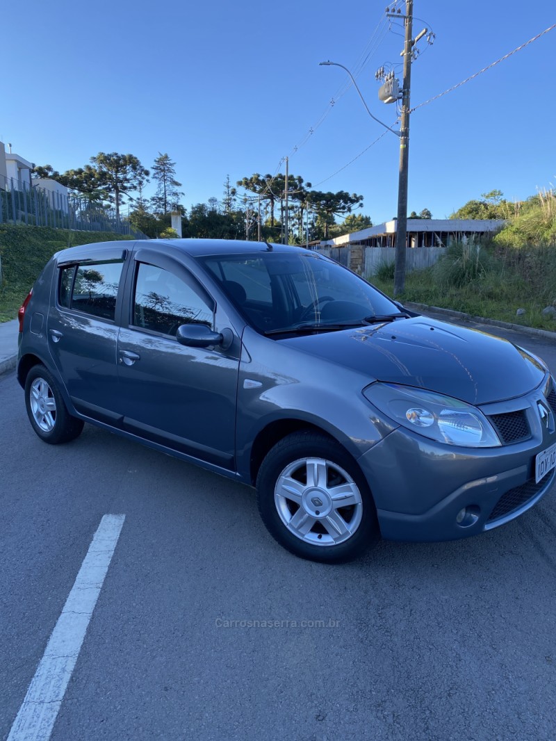 sandero 1.6 privilege 8v hi flex 4p manual 2009 caxias do sul
