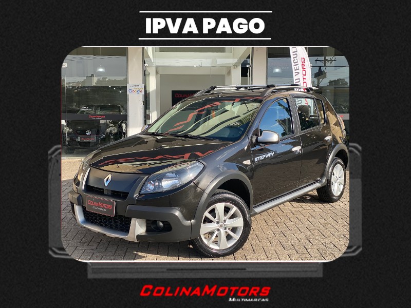 SANDERO 1.6 STEPWAY 16V FLEX 4P MANUAL - 2012 - CAXIAS DO SUL