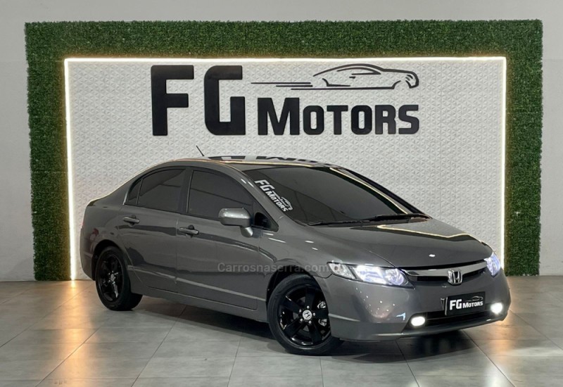 civic 1.8 lxs 16v gasolina 4p automatico 2007 novo hamburgo