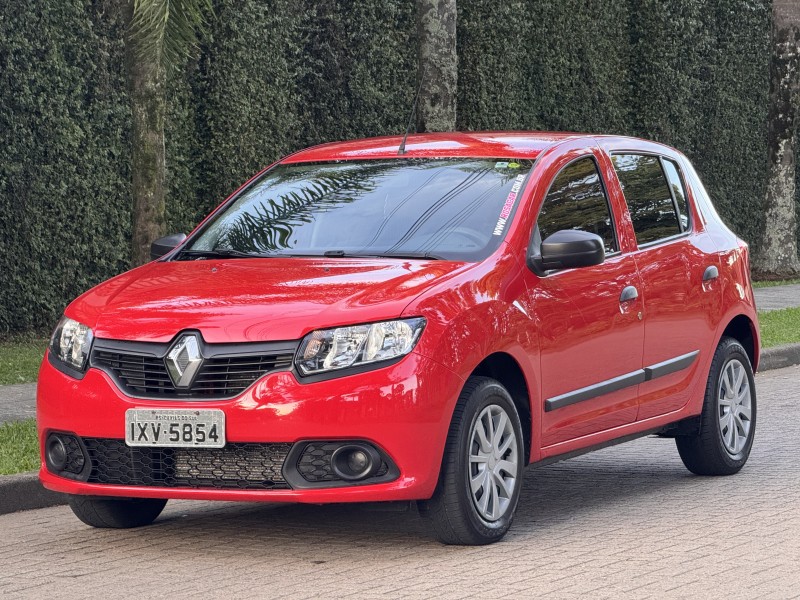 sandero 1.0 authentique 12v flex 4p manual 2017 caxias do sul