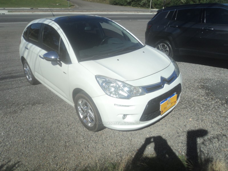 C3 1.6 EXCLUSIVE 16V FLEX 4P AUTOMÁTICO - 2014 - FARROUPILHA