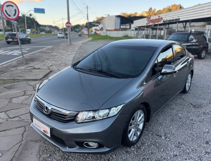 civic 2.0 lxr 16v flex 4p automatico 2014 caxias do sul