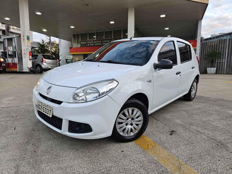 sandero 1.0 authentique 8v flex 4p manual 2012 caxias do sul