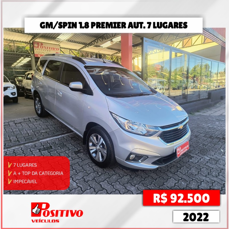 spin 1.8 premier 8v flex 4p automatico 2022 caxias do sul