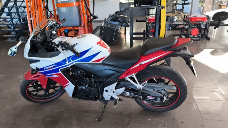 cbr 500r 2015 nova prata