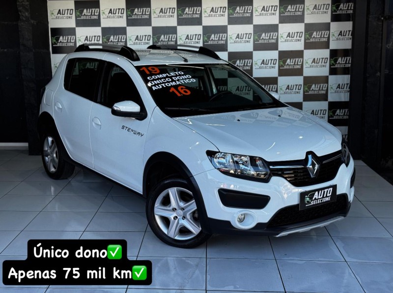 SANDERO 1.6 STEPWAY EASY R 16V FLEX 4P AUTOMÁTICO - 2019 - CAXIAS DO SUL