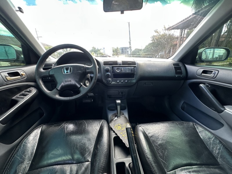 CIVIC 1.7 LX 16V GASOLINA 4P AUTOMÁTICO - 2003 - CAXIAS DO SUL