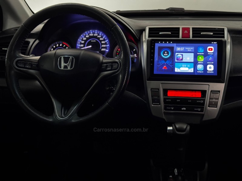 CITY 1.5 EX 16V FLEX 4P AUTOMÁTICO - 2014 - ESTâNCIA VELHA