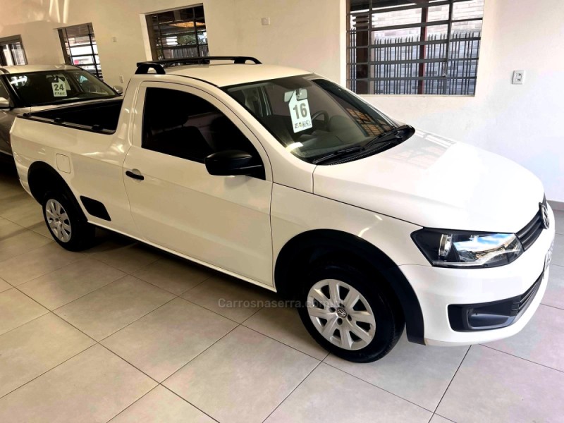 SAVEIRO 1.6 MI TRENDLINE CS 8V FLEX 2P MANUAL - 2016 - CARLOS BARBOSA