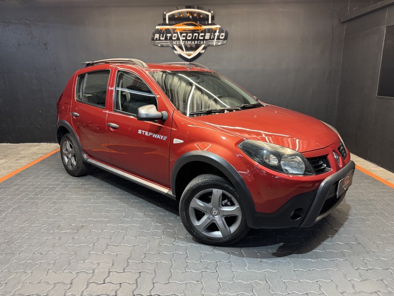 sandero 1.6 stepway 16v flex 4p manual 2011 caxias do sul