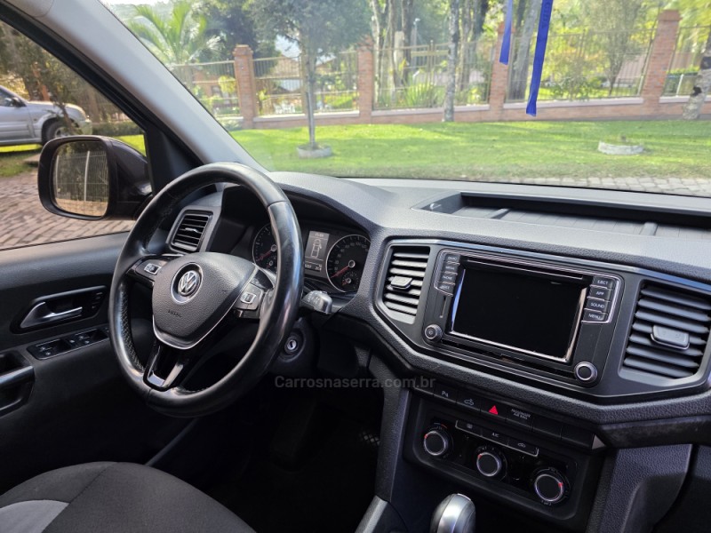 AMAROK 2.0 TRENDLINE 4X4 CD 16V TURBO INTERCOOLER DIESEL 4P AUTOMÁTICO - 2018 - CAXIAS DO SUL