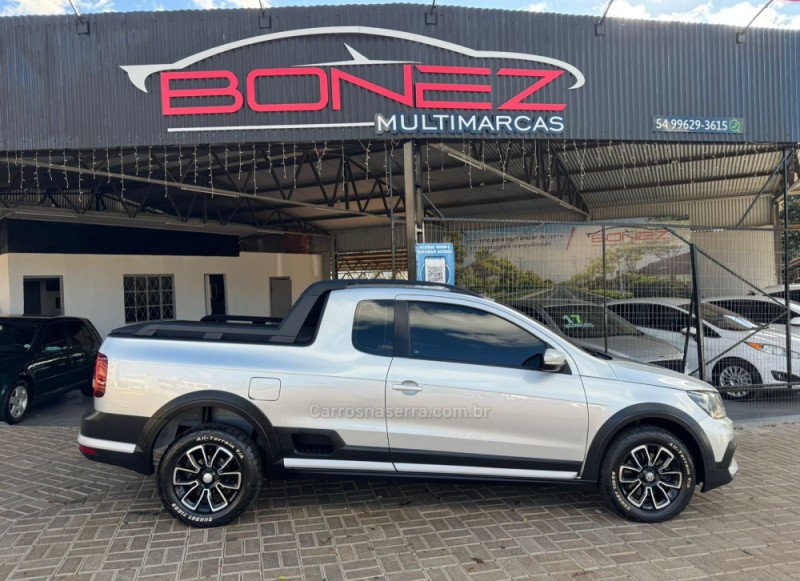 SAVEIRO 1.6 CROSS CE 16V FLEX 2P MANUAL - 2017 - TAPEJARA