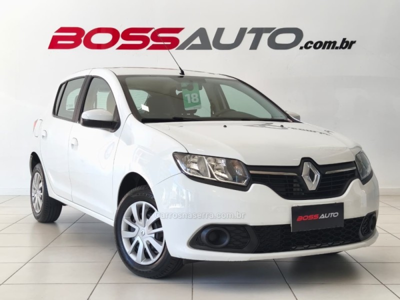 SANDERO 1.0 EXPRESSION 12V FLEX 4P MANUAL - 2018 - CAXIAS DO SUL