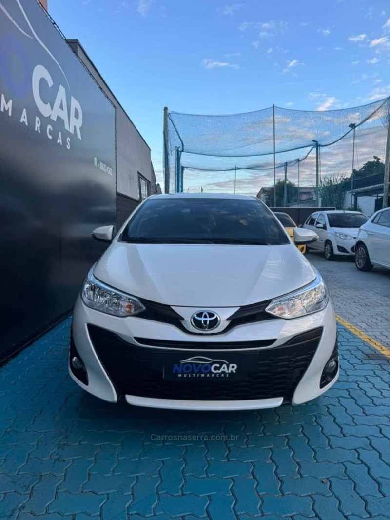 YARIS 1.3 16V FLEX XL MANUAL16 - 2019 - ESTâNCIA VELHA