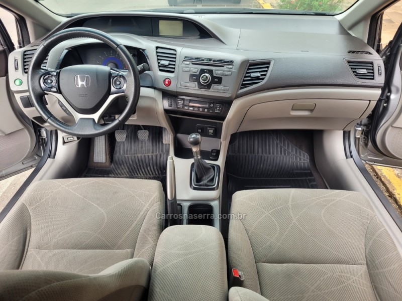 CIVIC 1.8 LXS 16V FLEX 4P MANUAL - 2014 - FLORES DA CUNHA