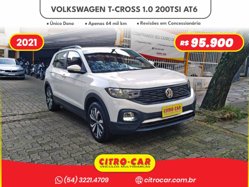 t cross 1.0 tsi 12v flex 4p automatico 2021 caxias do sul