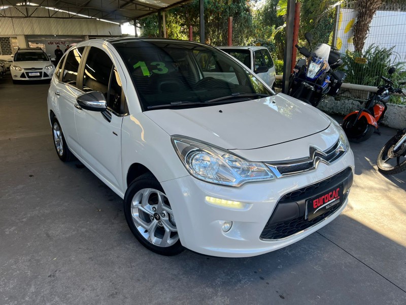 C3 1.6 EXCLUSIVE 16V FLEX 4P AUTOMÁTICO - 2013 - CAXIAS DO SUL