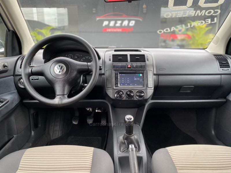POLO 1.6 MI SPORTLINE 8V FLEX 4P MANUAL - 2008 - PAROBé