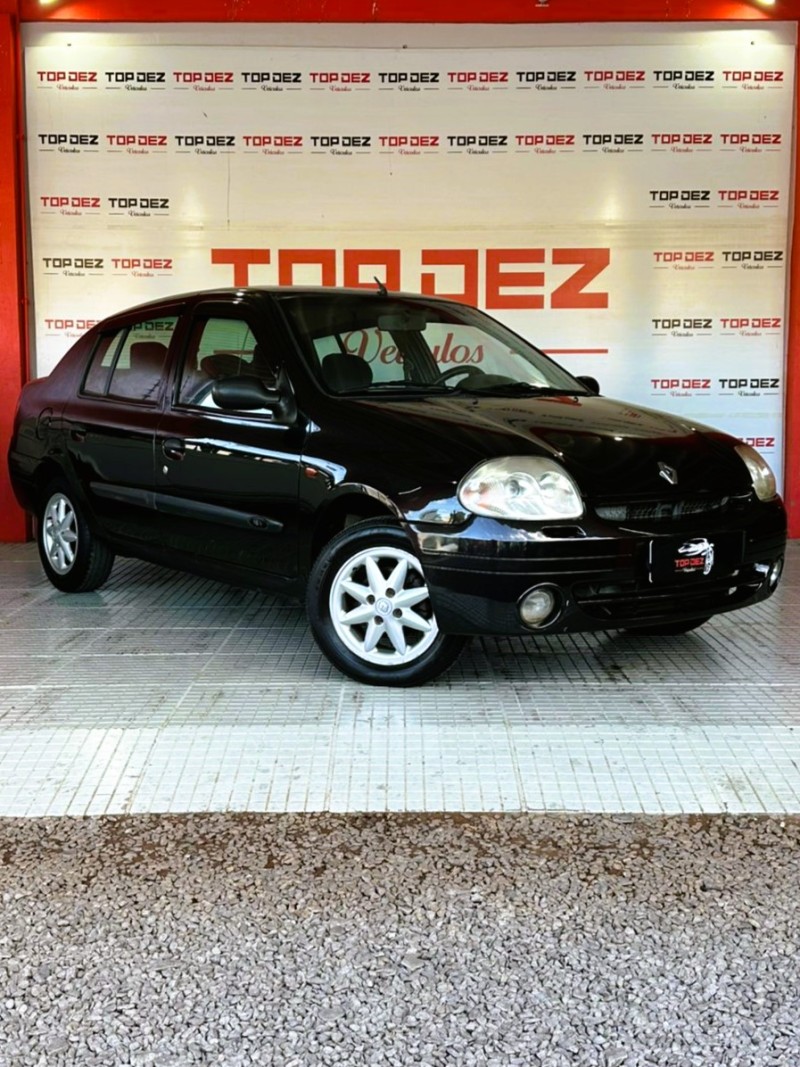 clio 1.0 privilege sedan 16v flex 4p manual 2002 sao sebastiao do cai