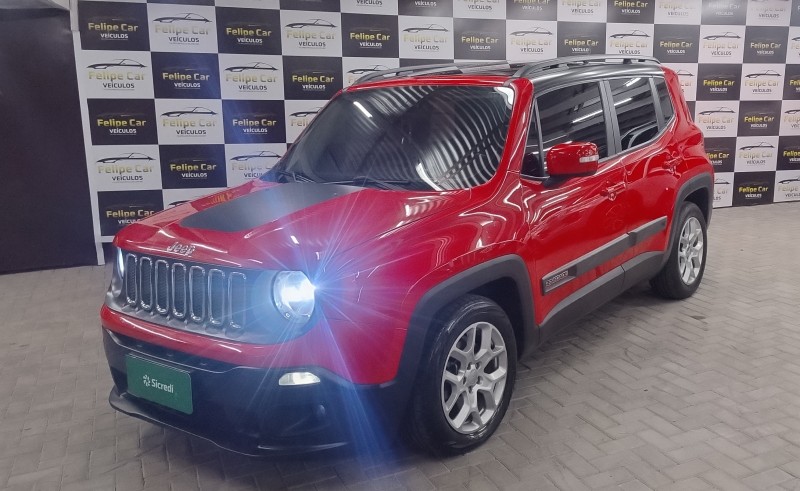 RENEGADE 1.8 16V FLEX LONGITUDE 4P AUTOMÁTICO - 2016 - CAXIAS DO SUL