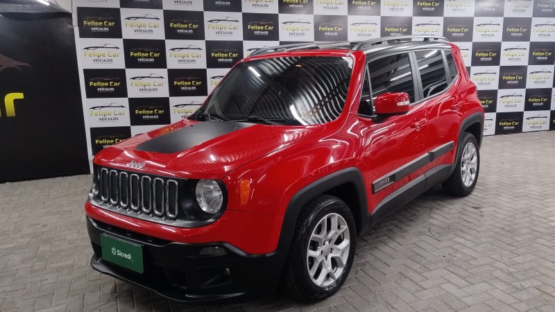 RENEGADE 1.8 16V FLEX LONGITUDE 4P AUTOMÁTICO - 2016 - CAXIAS DO SUL