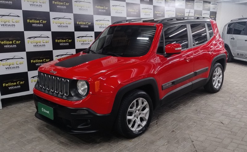 RENEGADE 1.8 16V FLEX LONGITUDE 4P AUTOMÁTICO - 2016 - CAXIAS DO SUL