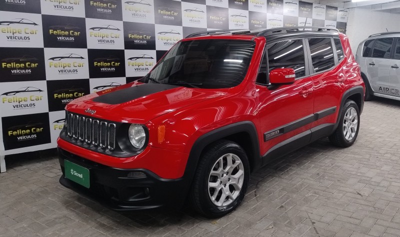 RENEGADE 1.8 16V FLEX LONGITUDE 4P AUTOMÁTICO - 2016 - CAXIAS DO SUL