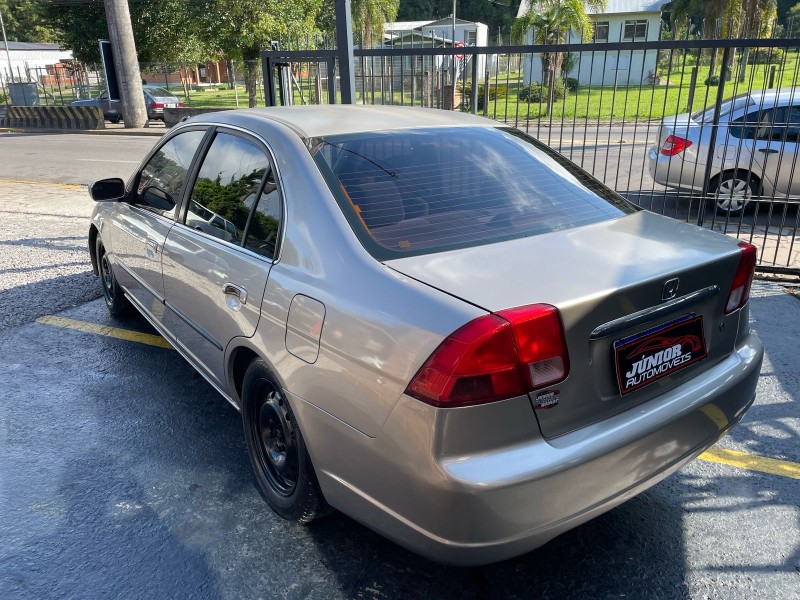 CIVIC 1.7 LXL 16V GASOLINA 4P AUTOMÁTICO - 2002 - CAXIAS DO SUL