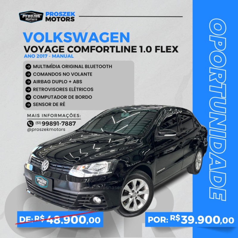 voyage 1.0 12v mpi totalflex comfortline 4p manual 2017 canoas
