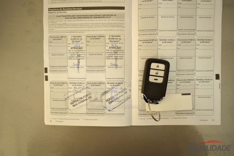 CIVIC 2.0 16V FLEXONE EXL 4P CVT - 2021 - SANTA CRUZ DO SUL
