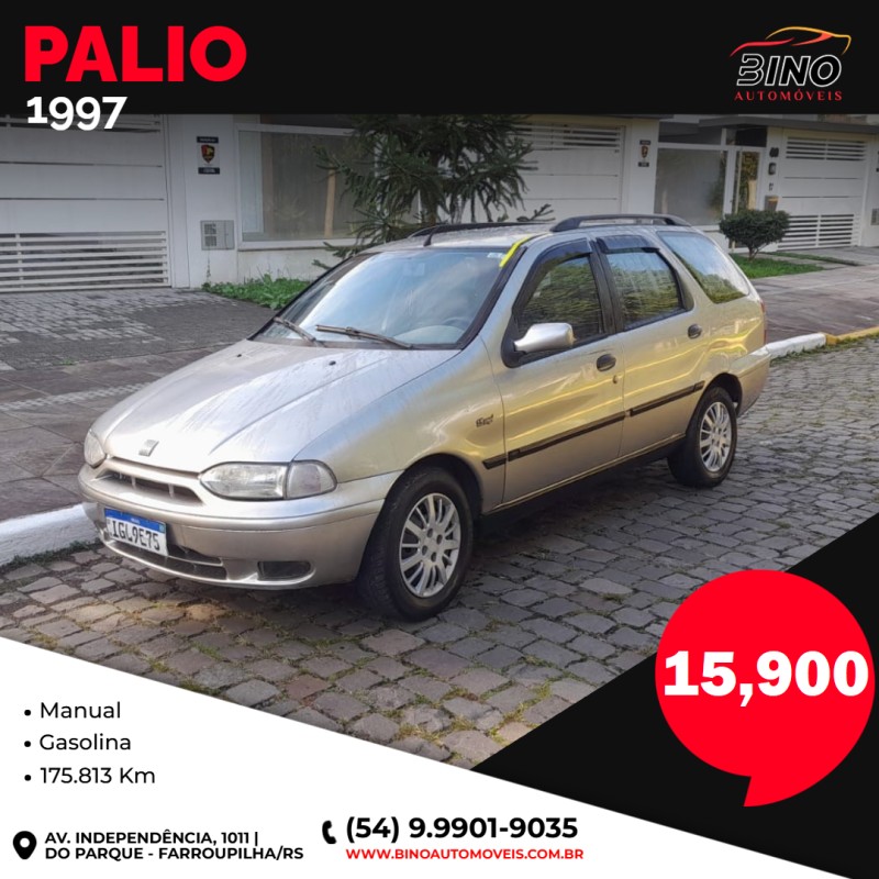 PALIO 1.5 MPI WEEKEND 8V GASOLINA 4P MANUAL