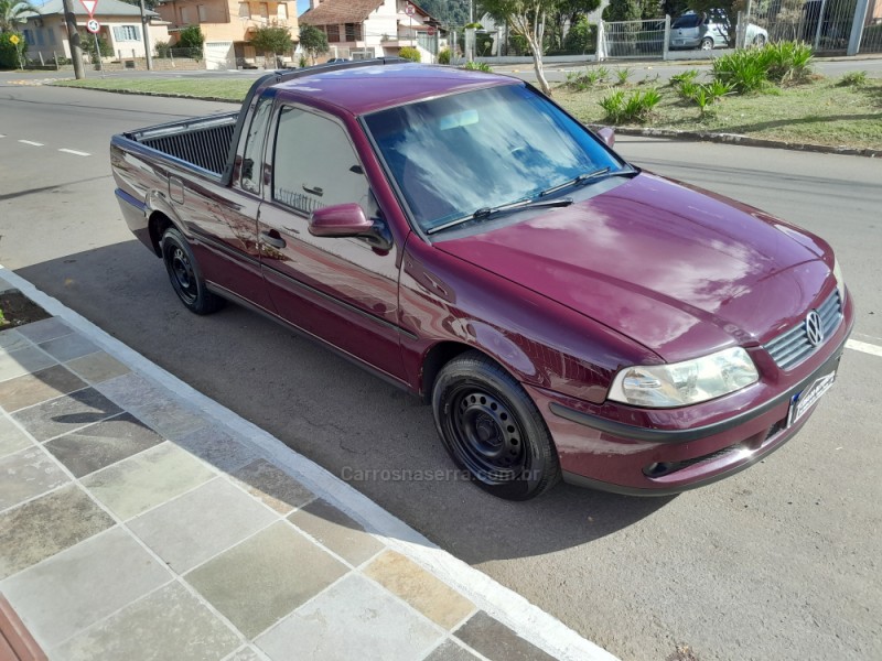 SAVEIRO 1.6 MI CS 8V GASOLINA 2P MANUAL G.III - 2000 - NOVA PRATA