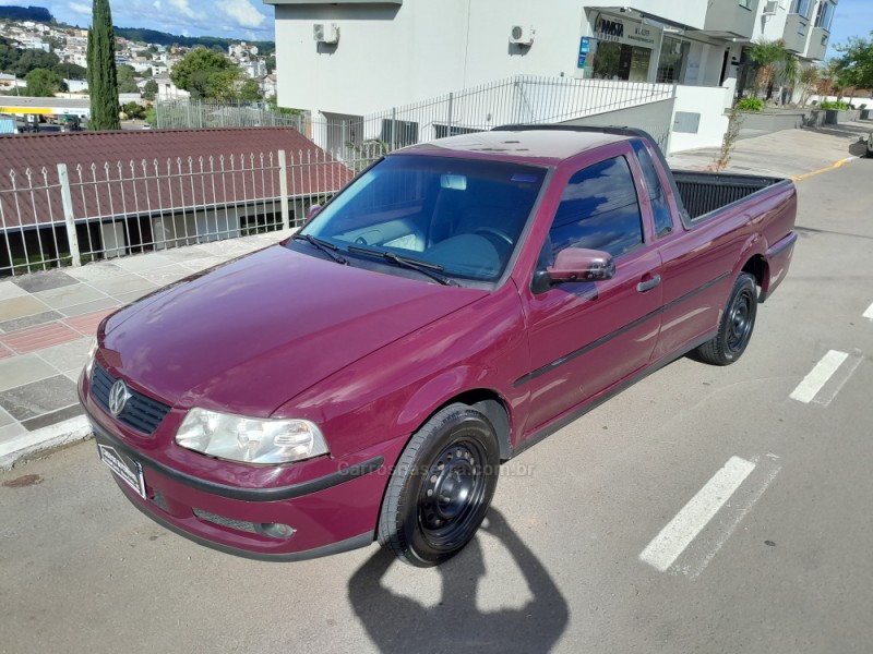 SAVEIRO 1.6 MI CS 8V GASOLINA 2P MANUAL G.III - 2000 - NOVA PRATA