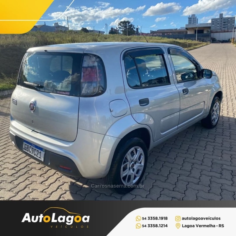 UNO 1.0 VIVACE 8V FLEX 2P MANUAL - 2016 - LAGOA VERMELHA