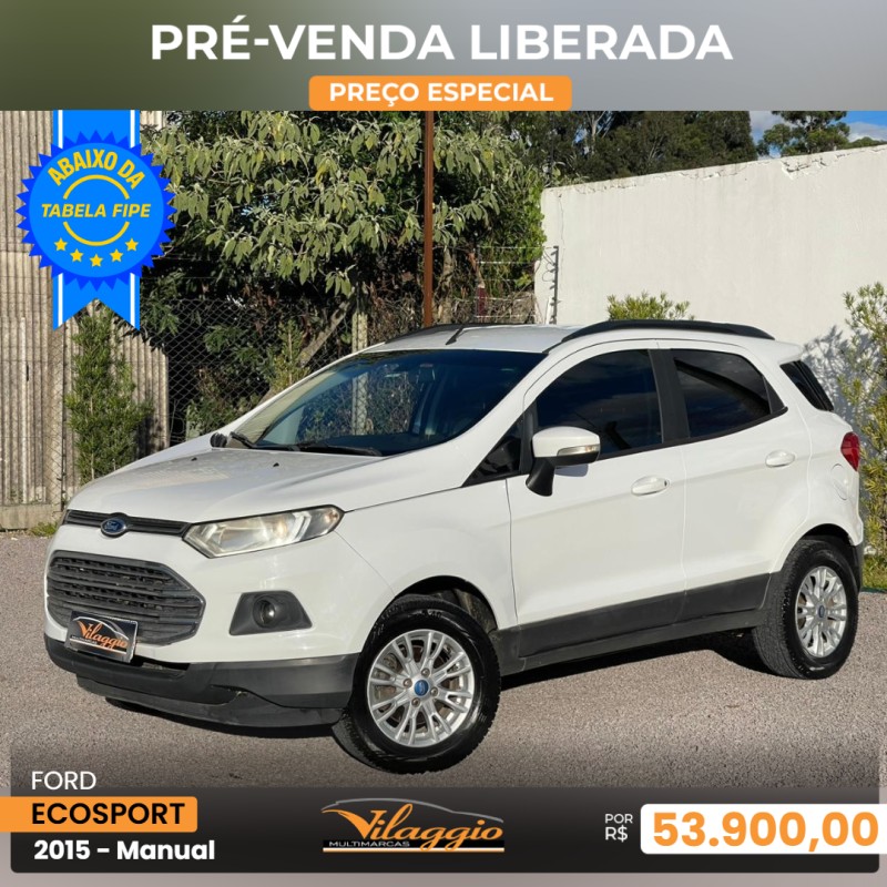 ecosport 1.6 se 16v flex 4p manual 2015 caxias do sul