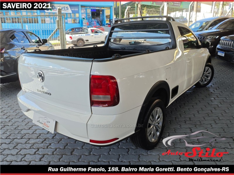 SAVEIRO 1.6 MI TRENDLINE CS 8V FLEX 2P MANUAL - 2021 - BENTO GONçALVES