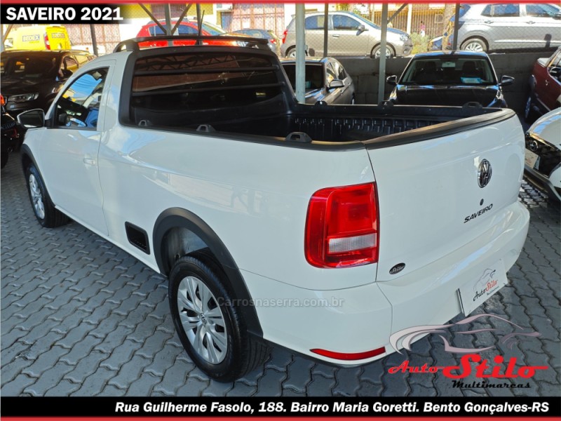 SAVEIRO 1.6 MI TRENDLINE CS 8V FLEX 2P MANUAL - 2021 - BENTO GONçALVES