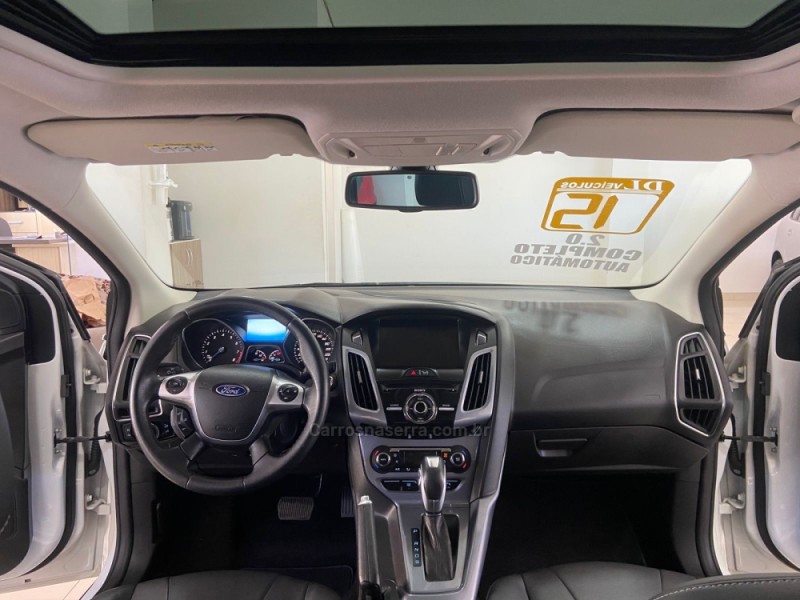 FOCUS 2.0 TITANIUM PLUS SEDAN 16V FLEX 4P AUTOMÁTICO - 2015 - NOVA BASSANO