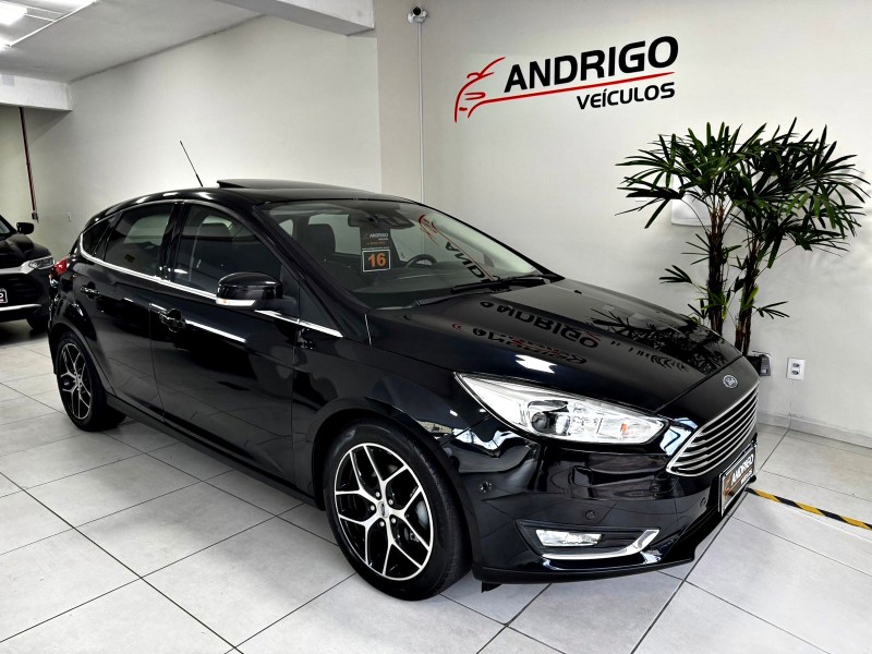 focus 2.0 titanium plus 16v flex 4p automatico 2016 caxias do sul
