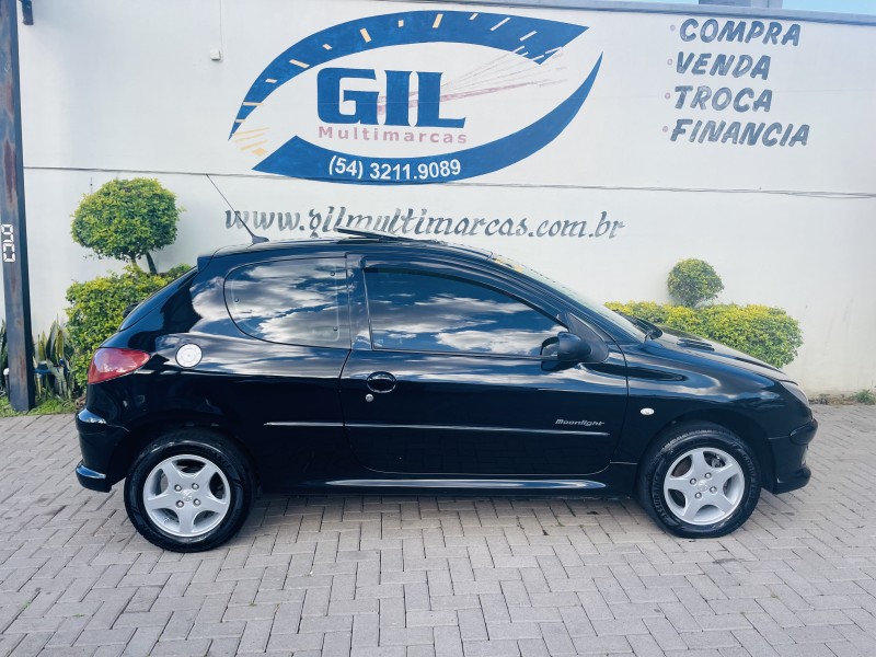 206 1.4 MOONLIGHT 8V FLEX 2P MANUAL - 2008 - CAXIAS DO SUL