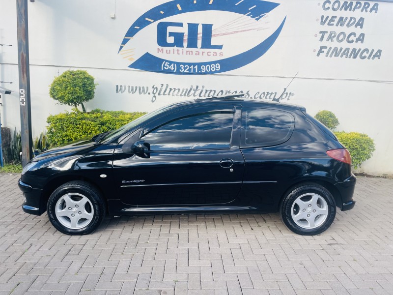 206 1.4 MOONLIGHT 8V FLEX 2P MANUAL - 2008 - CAXIAS DO SUL