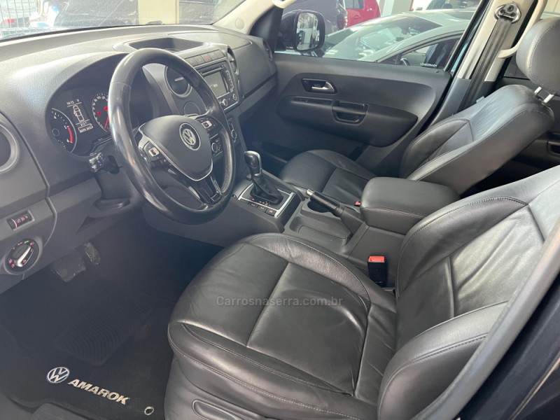AMAROK 2.0 HIGHLINE 4X4 CD 16V TURBO INTERCOOLER DIESEL 4P AUTOMÁTICO - 2016 - CAXIAS DO SUL