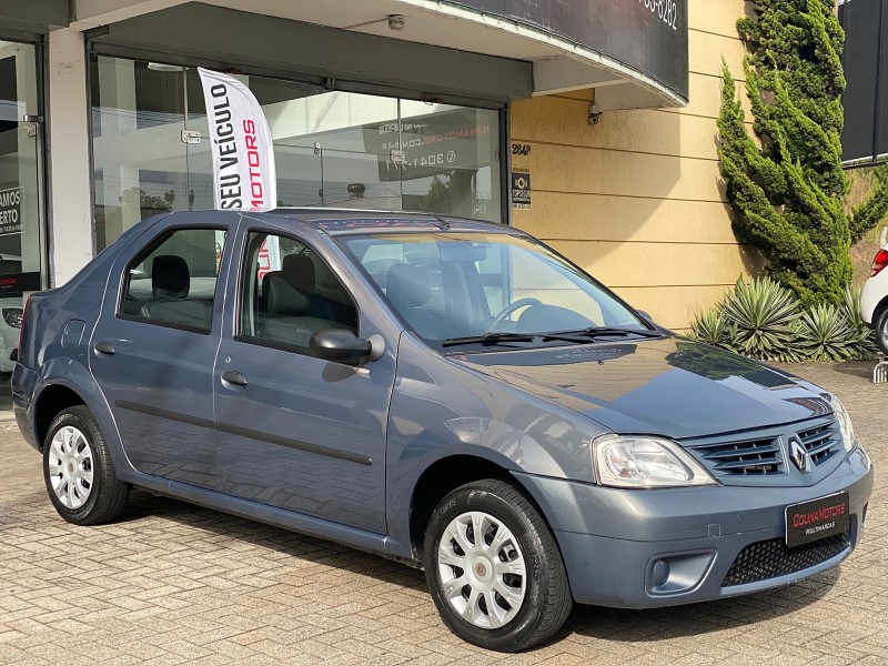LOGAN 1.6 EXPRESSION 8V FLEX 4P MANUAL - 2008 - CAXIAS DO SUL
