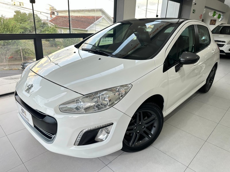 308 1.6 turbo 16v griffe thp 4p flex automatico 2014 caxias do sul