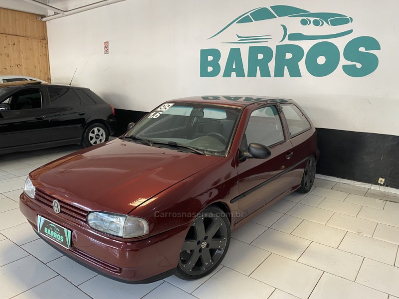 gol 1.6 cli 8v gasolina 2p manual 1996 caxias do sul