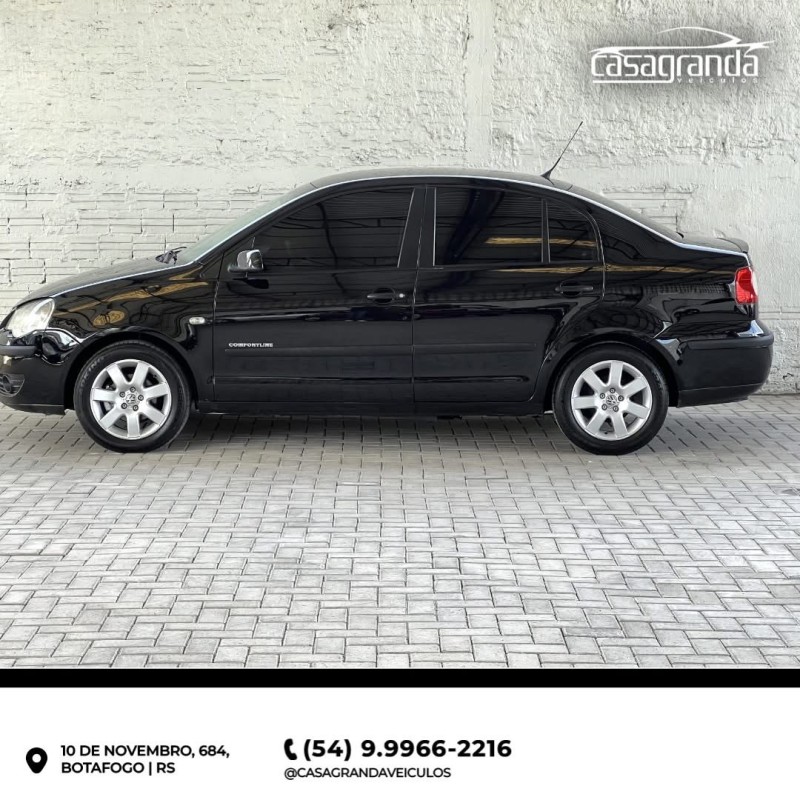 POLO SEDAN 1.6 MI COMFORTLINE 8V FLEX 4P MANUAL - 2007 - BENTO GONçALVES