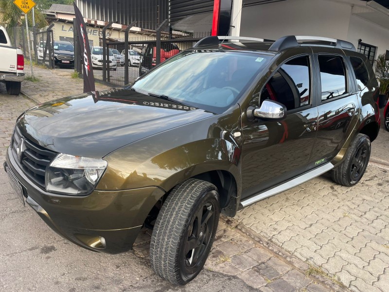 DUSTER RENAULT DUSTER 1.6 TECH ROAD DYNAMIQUE 4X2 16V FLEX 4P MANUAL - 2013 - CAXIAS DO SUL